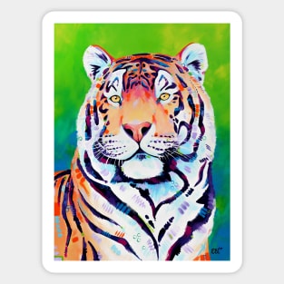 Shining Bright - Tiger Art Sticker